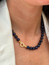 Timeless Midnight Blue Necklace