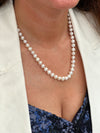 Timeless White Pearl Necklace
