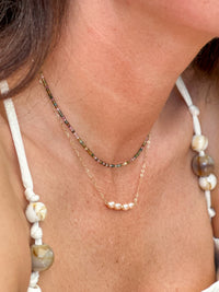 Pearl Bar Necklace