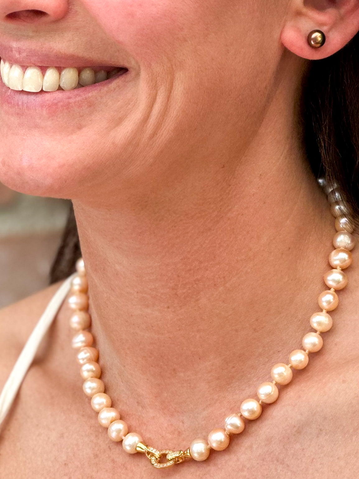 Timeless Champagne Pink Necklace