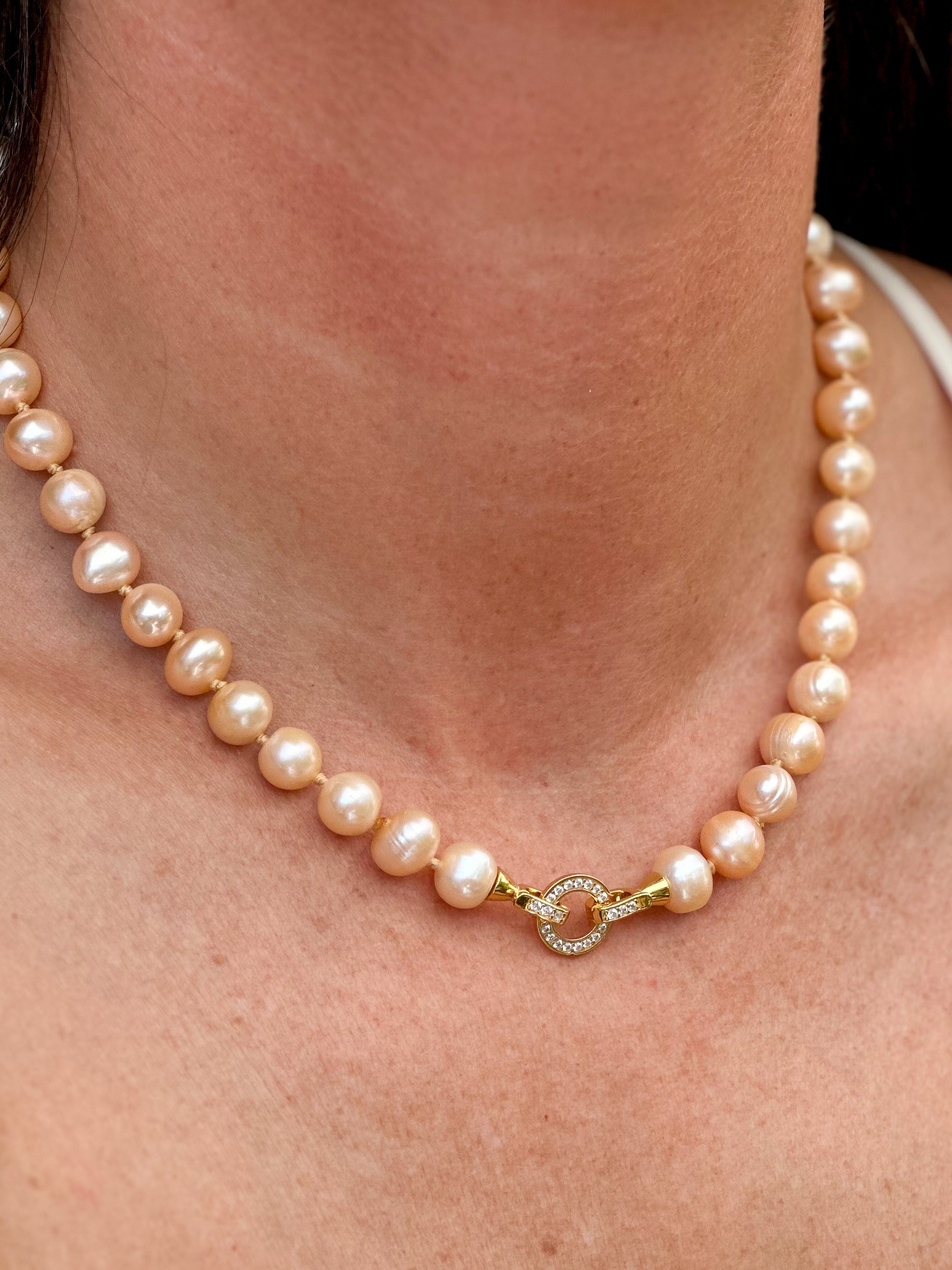 Timeless Champagne Pink Necklace
