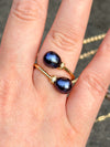 Double Pearl Ring XL